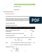 Excel para El Calculo de Dosificación