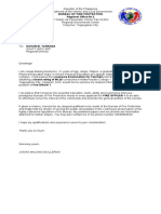 Application Letter BFP