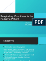 Lecture 2- Respiratory Pediatric Patient 