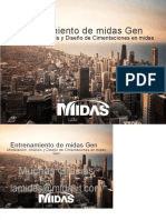 (PDF) Entrenamiento de Midas Gen - Modelación, Análisis y Diseño de Cimentaciones en Midas Gen