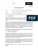 188-18 - Mun - Dist. de Mariano Nicolas Valcarcel Urasqui - Prestaciones Adicionales de Supervision de Obra