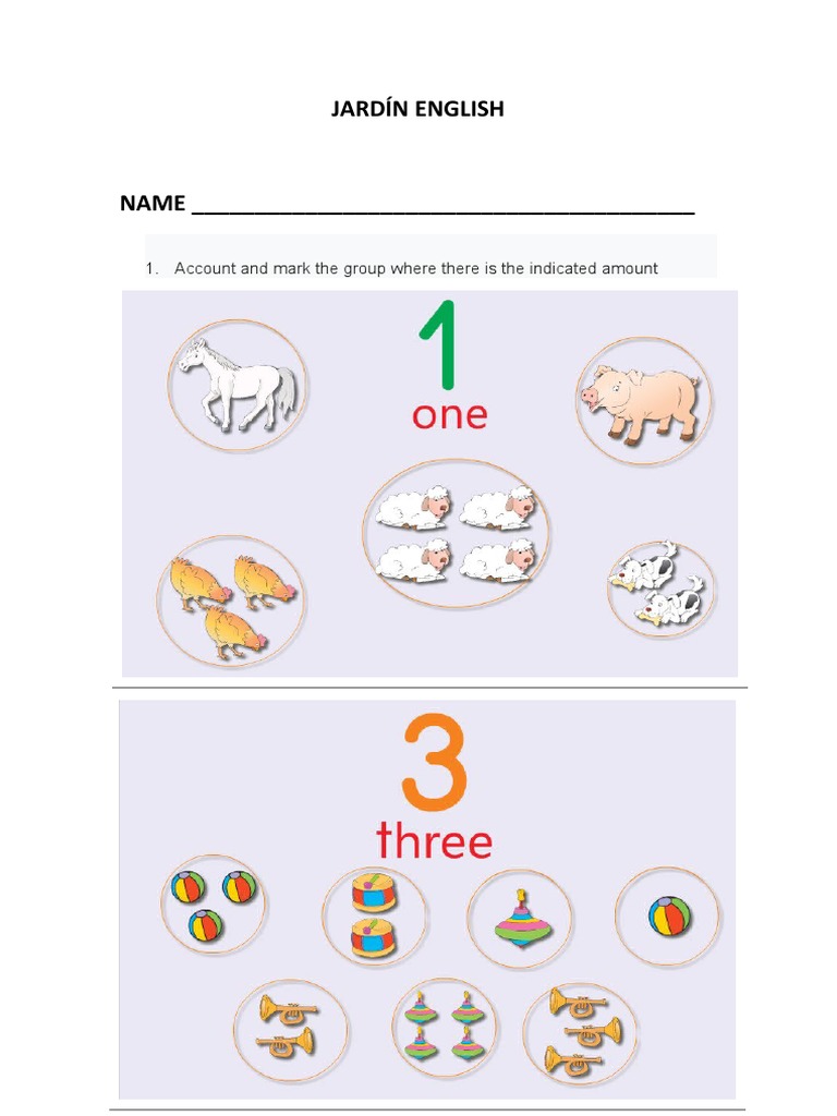 JARDÍN ENGLISH | PDF