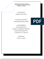 CHF Case Study on Congestive Heart Failure