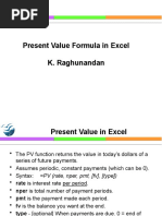 Session 7.4 Present Value Formula in Excel - Async