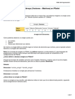 Arrays Vector Matriz Teoría Práctica PDF