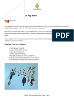 Design Your Own Molecule Key Holder PDF