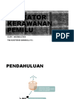 4 Indikator Kerawanan Pemilu