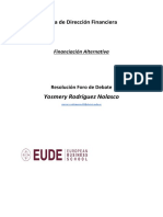 Financiacion Alternativa Foro de Debate PDF