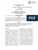 Informe 3. Preparación de Una Solucion de Acido HCL y NaOH