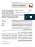 Experimental Constraints on Phreatic Eruption Processes