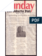 The Jakarta Post: Aryo Danusiri "Capturing Complex Realities"
