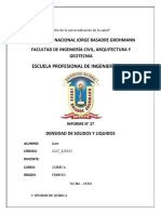 Informe Sobre Densidad de Solidos y Liquidos