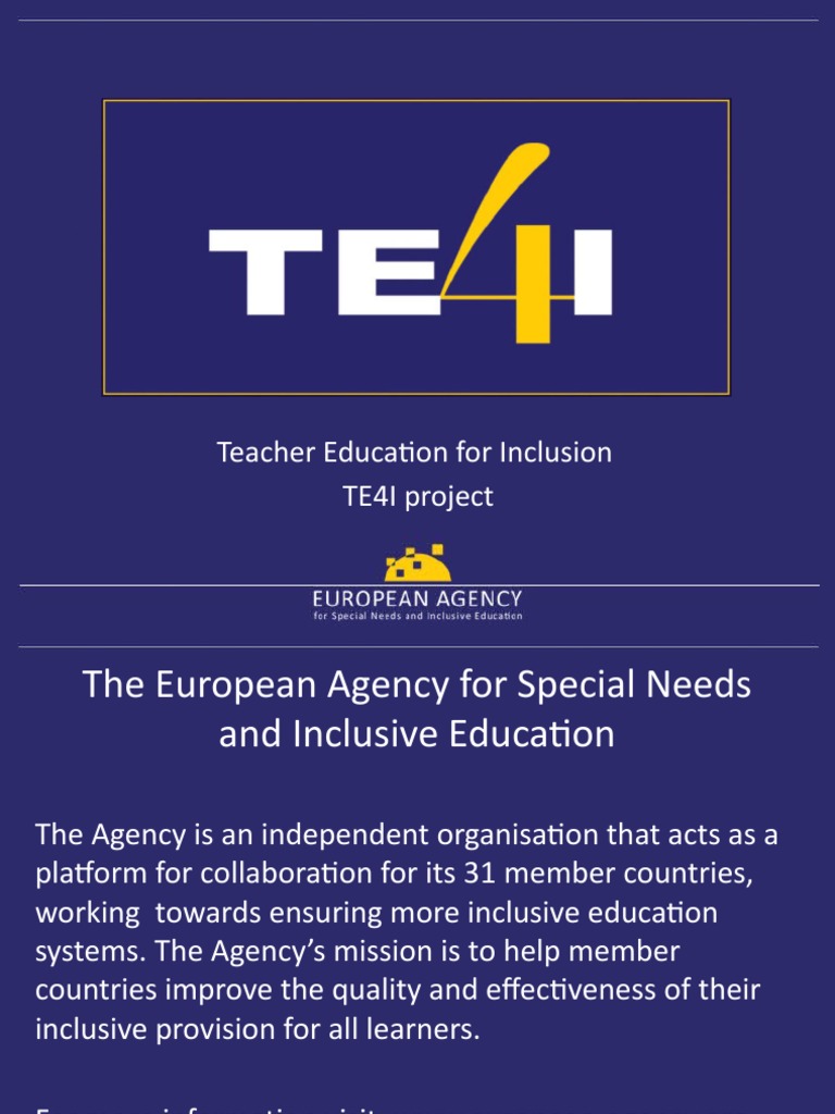 Teacher Education for Inclusive Practices | PDF | Teacher Education ...