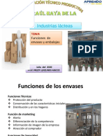 Funciones de Envasado y Embalajes PDF