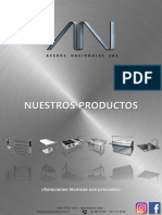 Catálogo de Productos Aceros Nacionales