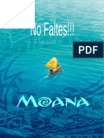 Invitacion Moana