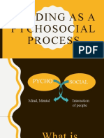 Reading As A Pychosocial Process
