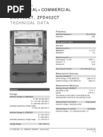 Technical Data: Industrial+Commercial ZMD402CT, ZFD402CT