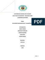 Funciones Exponenciales y Logaritmicas