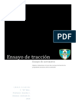 Ensayo de Tracción PDF