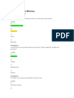 Evaluación Del Módulo