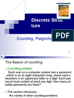 Discrete Struc Ture: Counting, Peigonhole