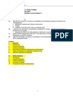 St. Andrew's Junior College H2 Chemistry 2013 Organic Chemistry Lecture Notes 5 Arenes