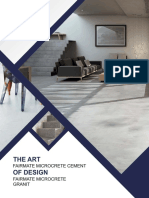 The Art of Design: Fairmate Microcrete Cement