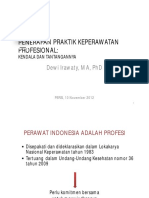 Dewi Irawaty MA PHD - Penerapan Praktik Keperawatan Propesional