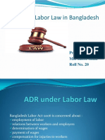ADR Under Labor Law