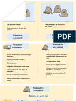 Formative Assessment Summative Assessment