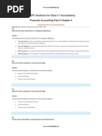 NCERT Solutions For Class 11 Accountancy Part 2 Chapter 6