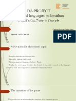 Boricean VS Teodora - REa - Prezentarea Lucrării de Licență