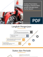 Analisa Perpindahan Pengguna Sepeda Motor Dengan Menggunakan Rantai Markov