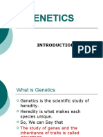 01 - Genetics Introduction