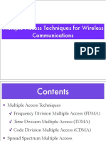 Multiple Access Techniques For Wireless Communications