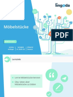 Möbelstücke: Wortschatz