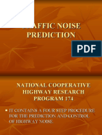 Traffic Noise Prediction