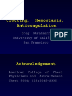 Stratmann, Coagulation