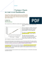 Useful Variance Charts in Excel