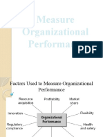 Measure Organizational Performance TM10