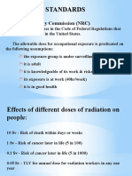 Radiation Standards: Nuclear Regulatory Commission (NRC)