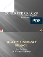 Concrete Cracks: Causes, Prevention, Evaluation, and Repair