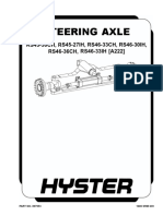 Steering Axle: RS45-30CH, RS45-27IH, RS46-33CH, RS46-30IH, RS46-36CH, RS46-33IH (A222)
