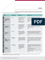 Syllabus Business Analytics PDF