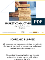 Market Conduct Guidelines: Atty. Roselle Perez-Bariuan Compliance