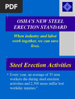 Osha'S New Steel Erection Standard: When Industry and Labor Work Together, We Can Save Lives