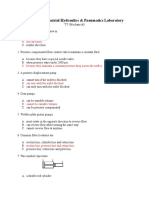 MCQ's of Industrial Hydraulics & Pneumatics Laboratory: B. One Direction