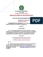 Obrigação das Escolas - LEI Nº 9.394, DE 20 DE DEZEMBRO DE 1996