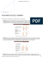 MOVIMIENTOS DEL HOMBRO - Franyeray PDF